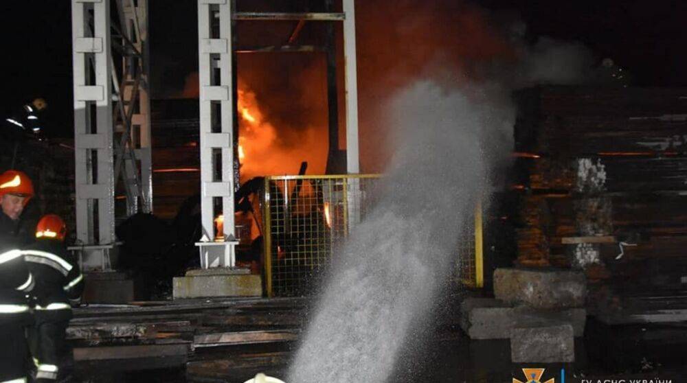 В Одесском порту произошел пожар – фото