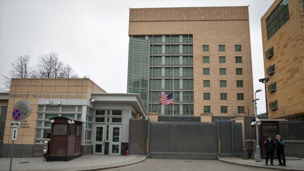 Посольство США в Москве заменило свой адрес на сайте на координаты