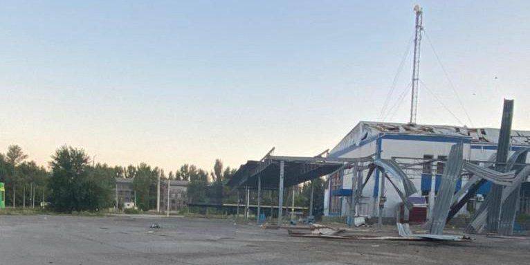 Российские войска нанесли удар по автовокзалу в Славянске