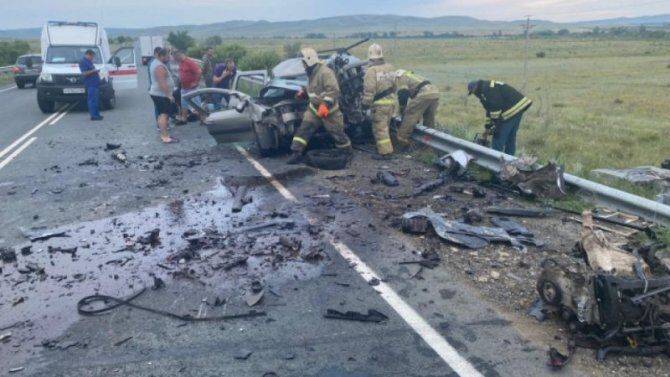 Восемь человек погибли в ДТП в Оренбургской области