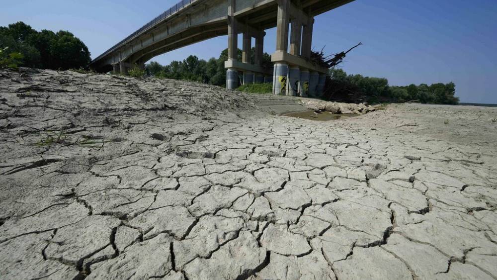 Сильнейшая засуха в Италии