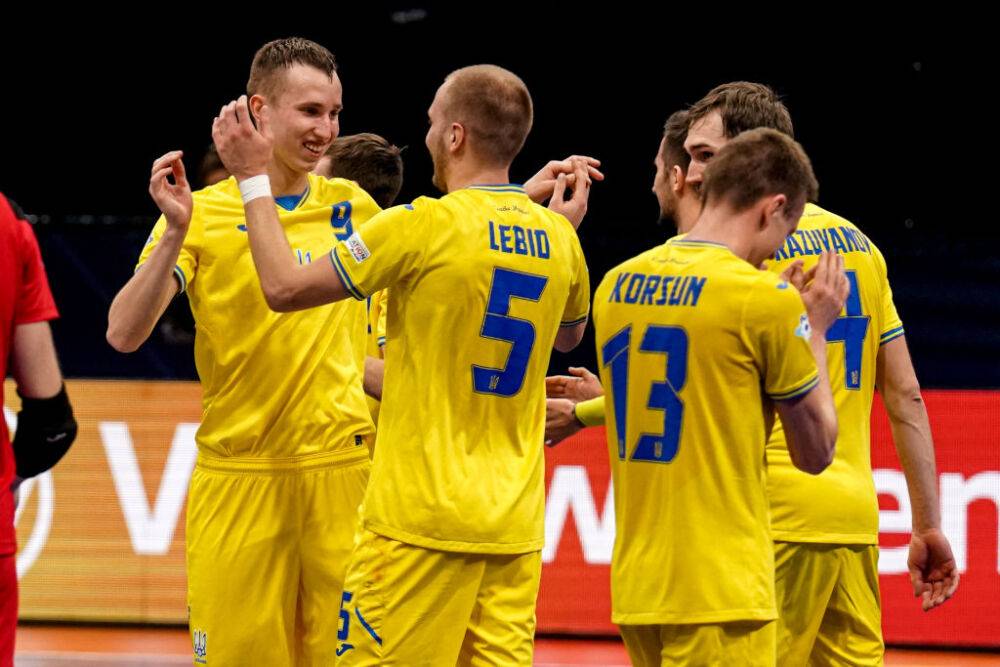 Определились соперники сборной Украины по футзалу в основном раунде отбора ЧМ-2024