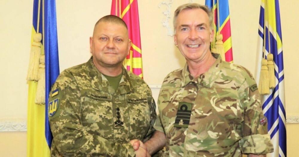 Британский адмирал обсудил с Залужным дальнейшие перспективы военной помощи Украине