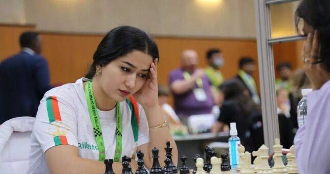 Таджикские шахматистки одержали первую победу на олимпиаде в Индии