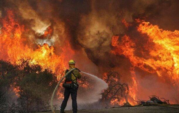 В США бушуют лесные пожары