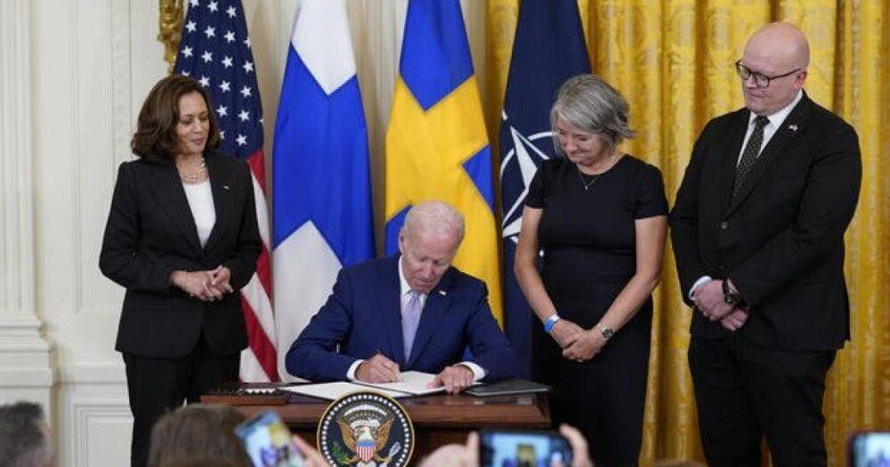 В США ратифицировали вступление Финляндии и Швеции в НАТО