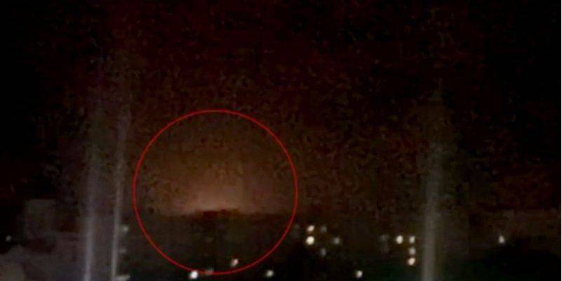 Появилось видео одной из «вспышек» на подконтрольном РФ белорусском аэродроме Зябровка