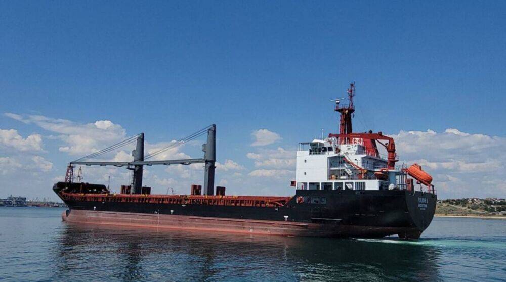 Из порта «Черноморск» вышло первое судно, зашедшее в Украину после вторжения рф - подробности
