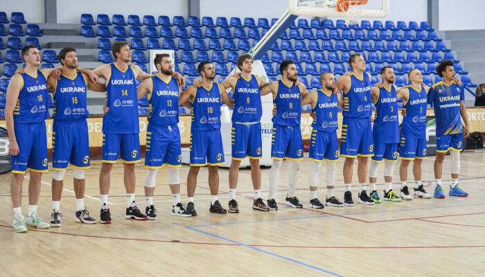 Сборная Украины по баскетболу в спарринге проиграла Словении