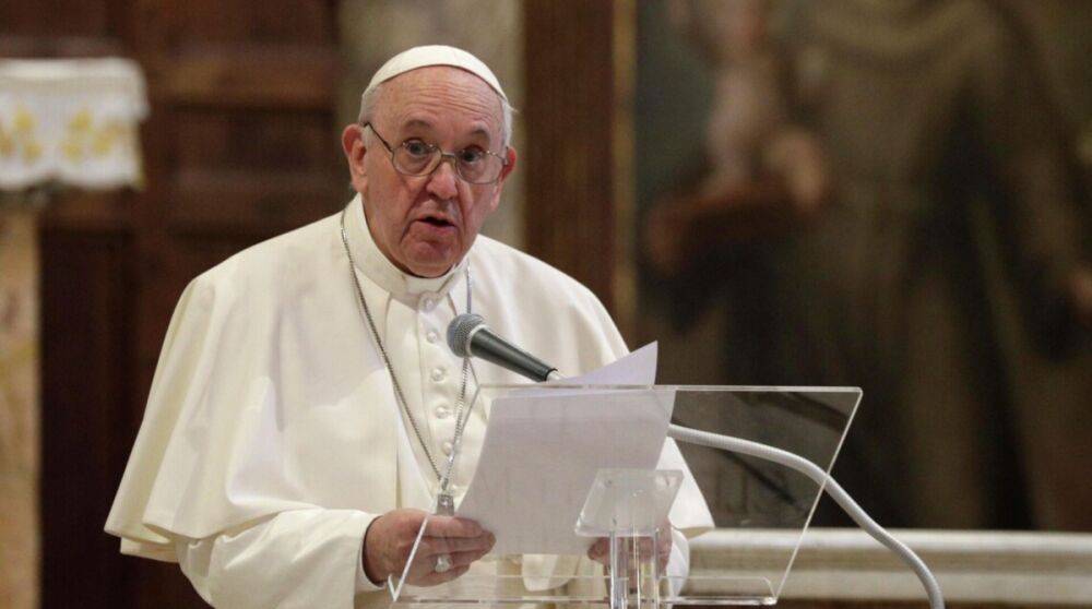 Папа Римский заявил, что война в Украине «отвлекает внимание от голода»