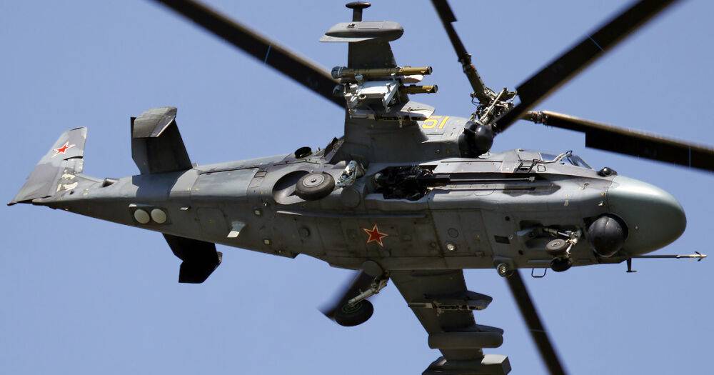 ВСУ сбили очередной российский вертолет Ка-52