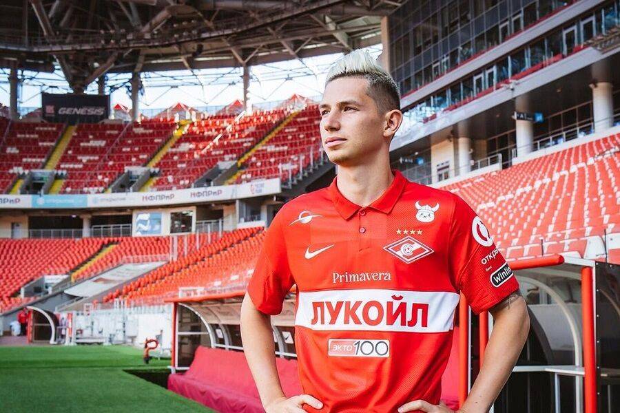 Зиньковский обратился к болельщикам "Спартак" после первого мяча в красно-белой футболке
