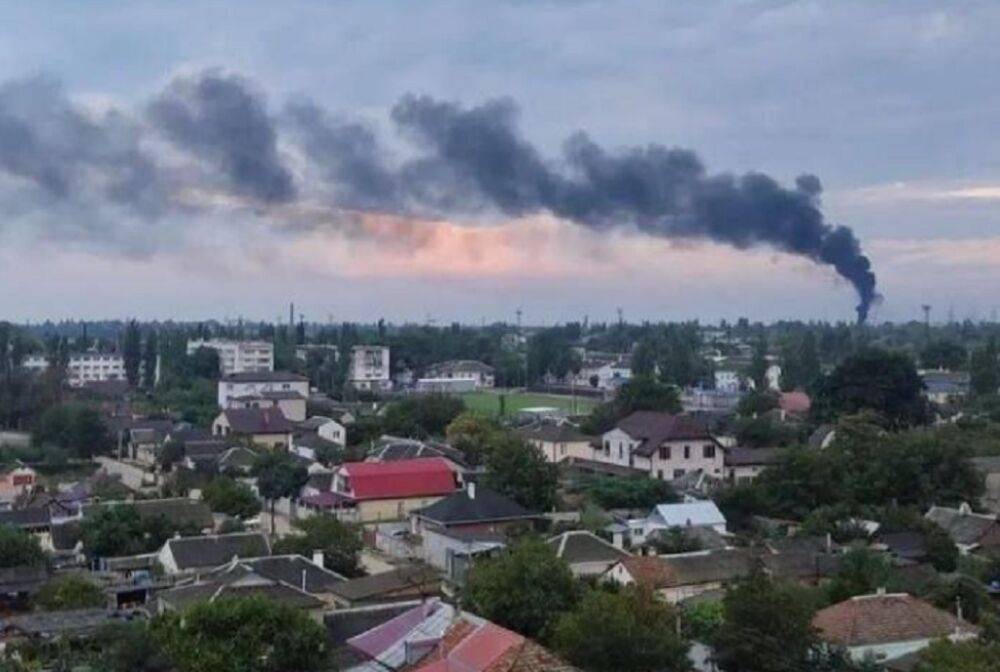 В Крыму мощные взрывы: горят боеприпасы и подстанция | Новости Одессы