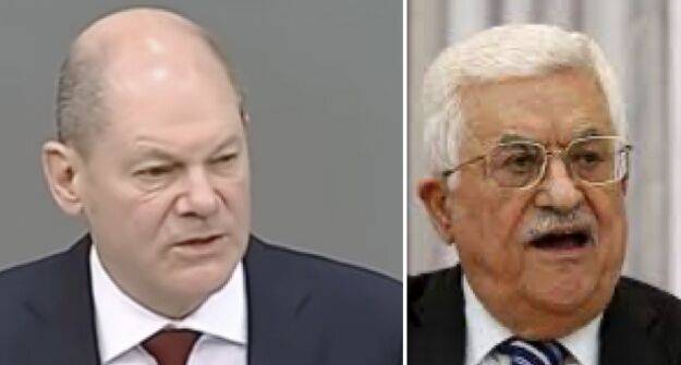 Аббас объяснил Шольцу, что Израиль совершил «50 холокостов»