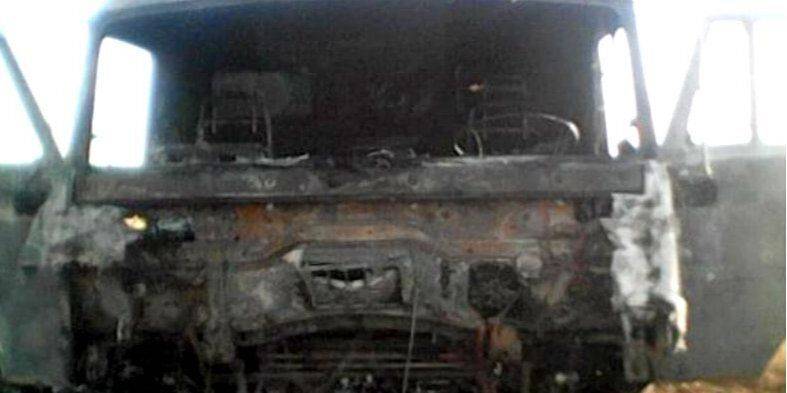 Возле границы с Украиной. В РФ грузовик с оккупантами подорвался на противотанковой мине