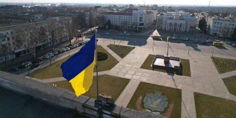 В Херсоне оккупанты вывезли в неизвестном направлении местного жителя за флаг Украины
