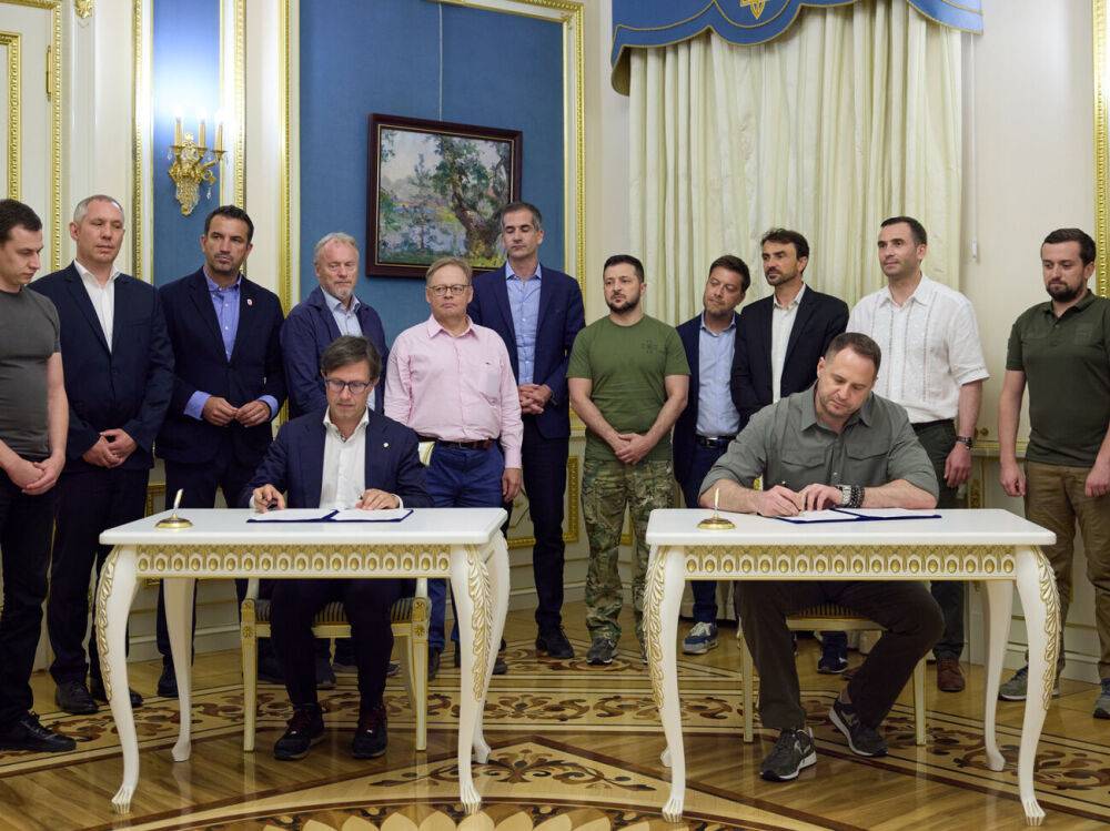 Euroсities. Офис президента подписал Меморандум о поддержке восстановления украинских городов