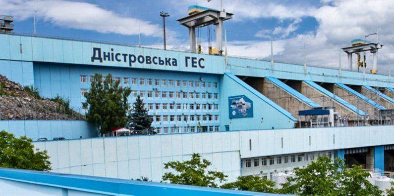 Днестровская ГЭС резко сократило производство электроэнергии