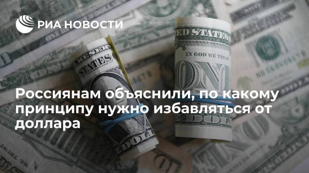 Аналитик Васильев посоветовал россиянам заменить в накоплениях доллары на юани
