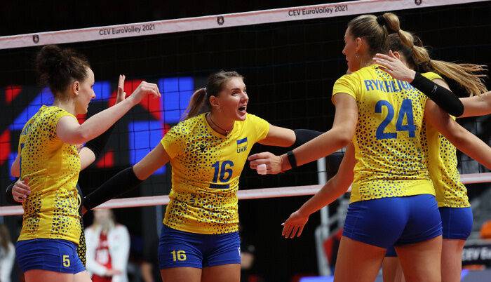 Женская сборная Украины по волейболу победила Кипр на старте отбора к Евро-2023