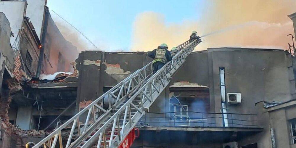 Россияне ударили по инфраструктурному объекту в Харькове
