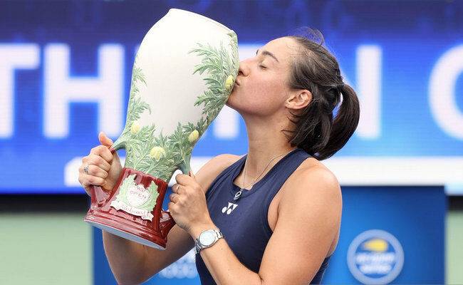 Француженка Гарсия стала первым «квалифайером», выигравшим титул на турнире WTA 1000