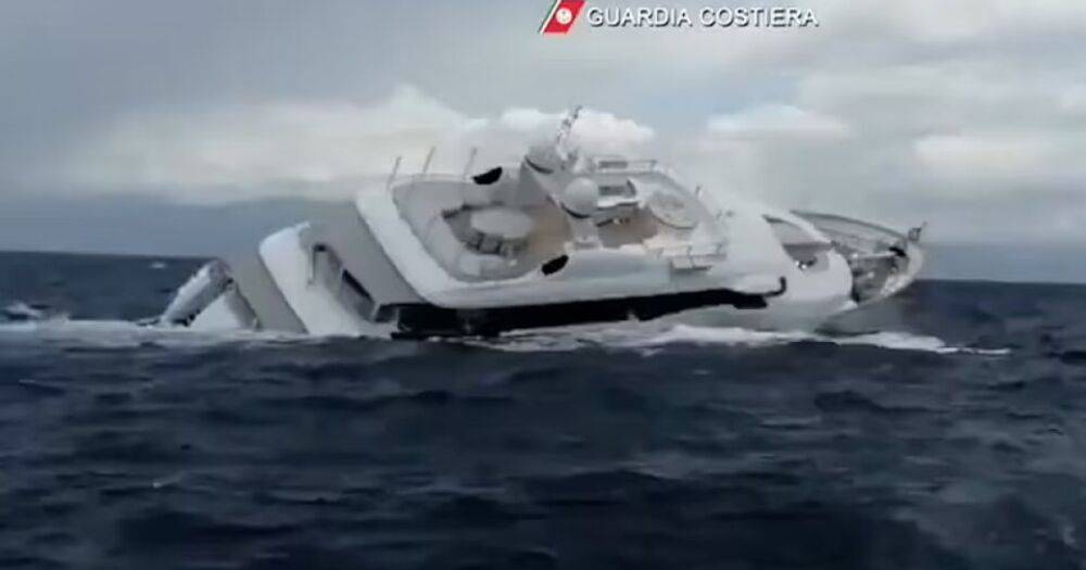 У берегов Италии затонула яхта российского бизнесмена стоимостью $50 млн