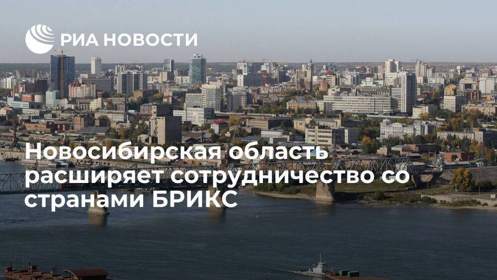 Губернатор Травников: Новосибирская область расширяет сотрудничество со странами БРИКС