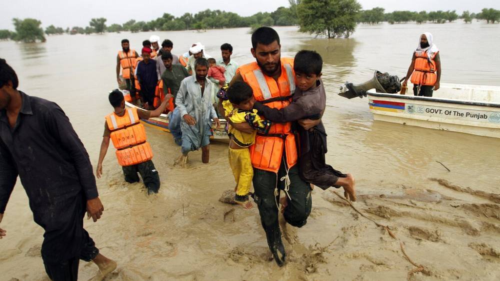Масштабное стихийное бедствие в Пакистане