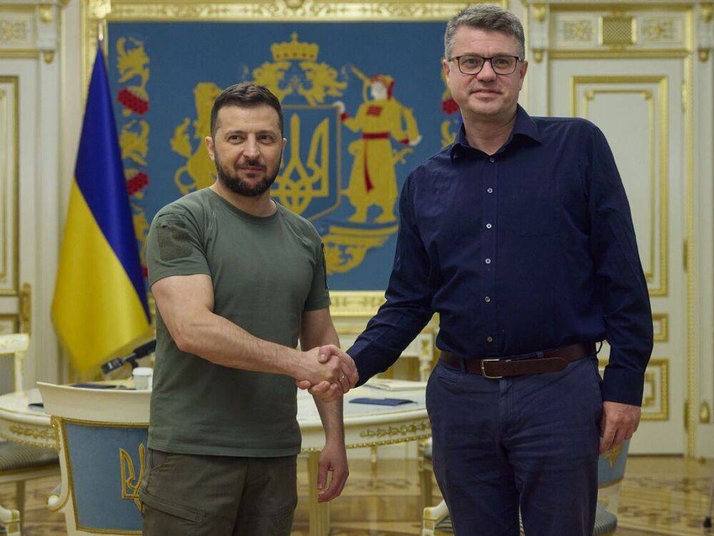 Зеленский встретился с главой МИД Эстонии в Киеве. Это первый визит Рейнсалу в Украину