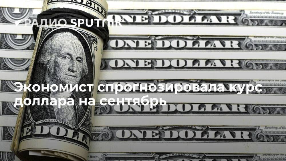 Экономист спрогнозировала курс доллара на сентябрь