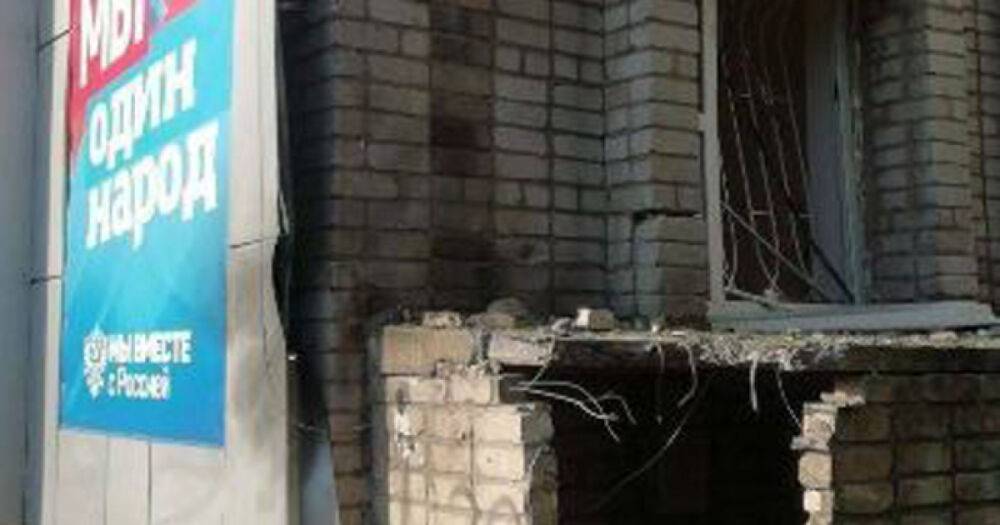 В оккупированном Бердянске возле штаба коллаборантов раздался взрыв (ФОТО)