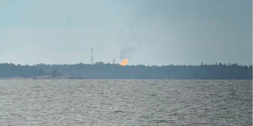 Газпром сжигает газ, который должен был поступать в Европу