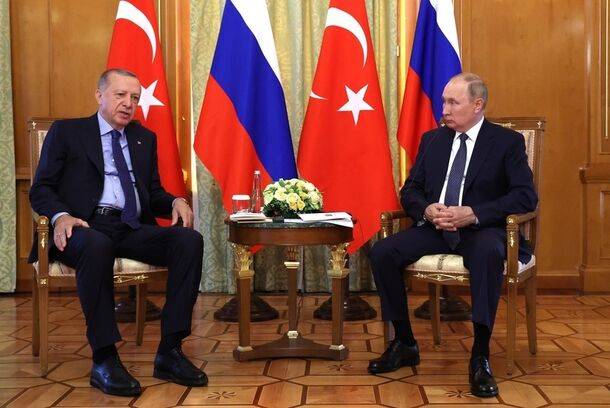 Эрдоган отказался от пресс-конференции с Путиным: сел в самолет и улетел в Турцию