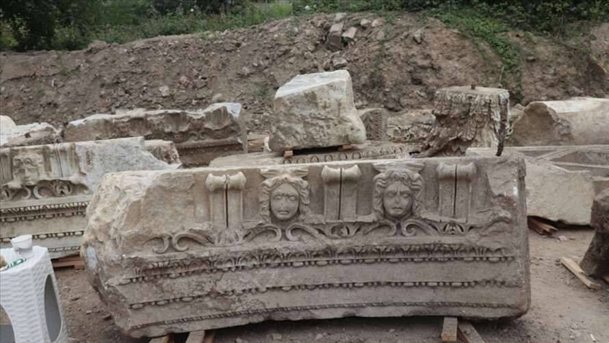 У стародавньому місті Туреччини знайдено мармурові блоки та архітектурні фігури