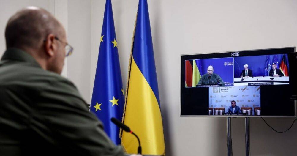 Германия поможет Украине как можно быстрее получить 8 млрд евро от ЕС