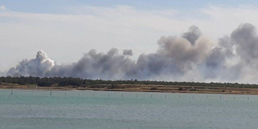 После взрывов в районе аэродрома оккупанты в Крыму объявили повышенный уровень «опасности»
