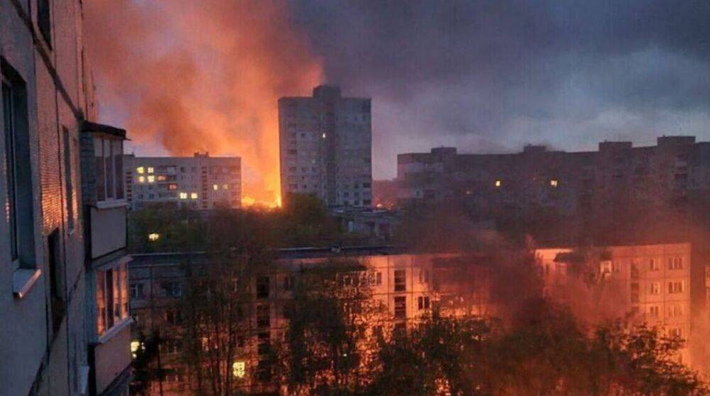 Обстрел жилого дома в Харькове: есть жертвы