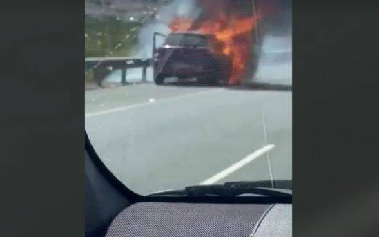 Пожар на трассе Ларнака – Никосия потушен