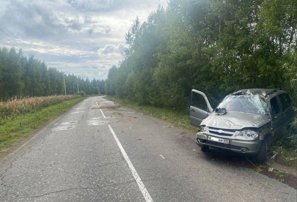 Водитель Chevrolet Niva погиб в ДТП в Тверской области
