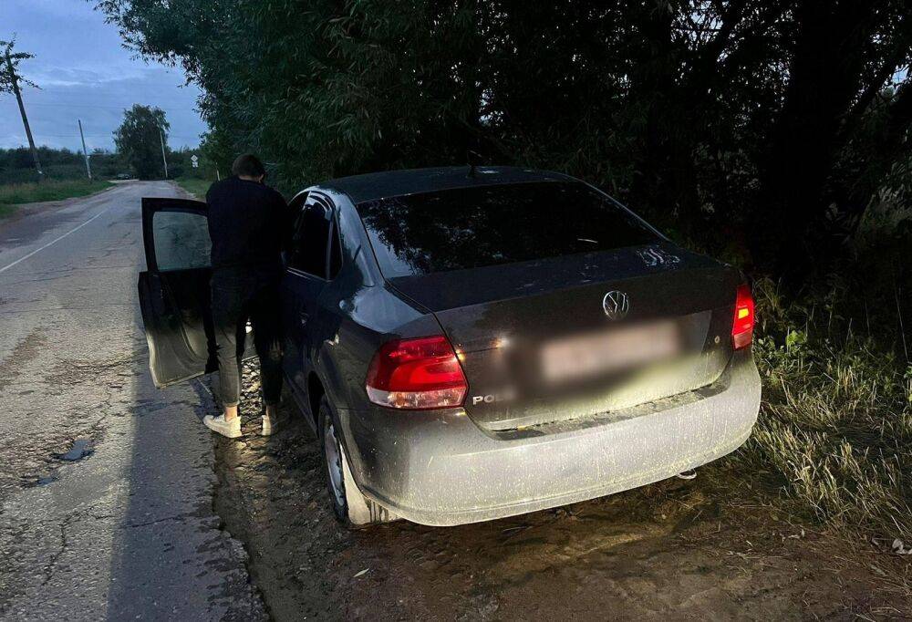 Юного водителя остановили автоинспекторы под Тверью 1 сентября