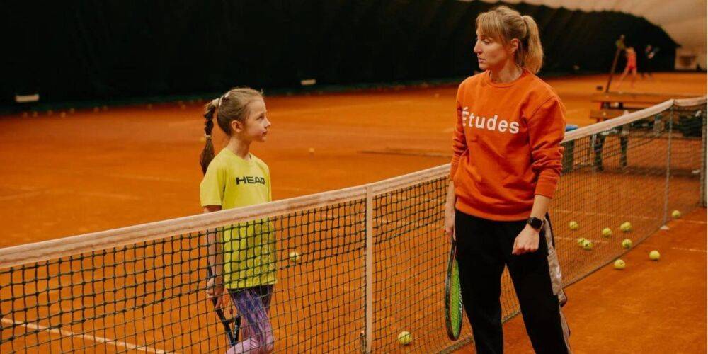 В Украине появятся бесплатные тренировки по теннису для детей войны, оставшихся без родителей