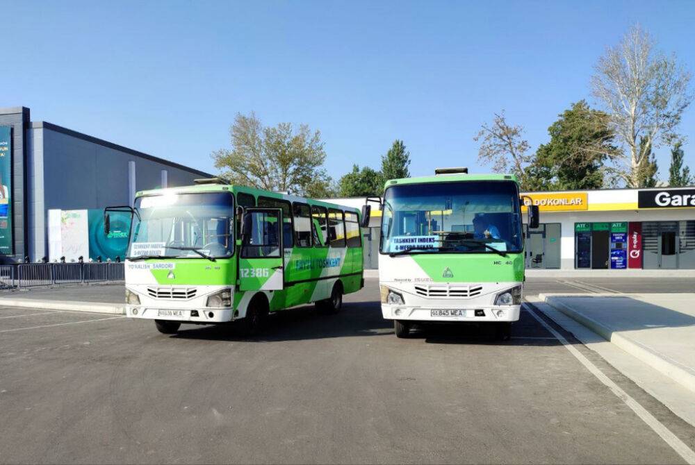 В Ташкенте запустили бесплатный автобусный маршрут от новых студенческих общежитий в Tashkent Index до метро
