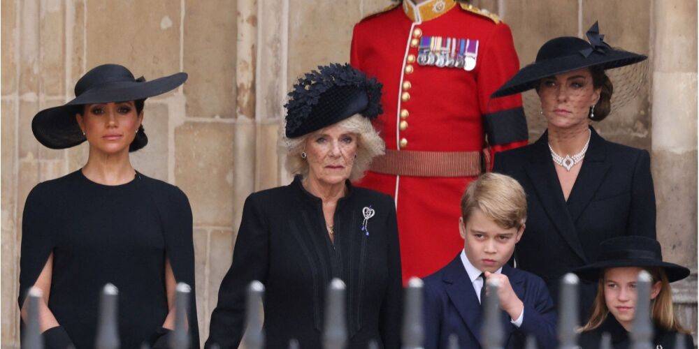 В отличие от Кейт Миддлтон. Почему Меган Маркл не надела траурную вуаль на похороны королевы Елизаветы II