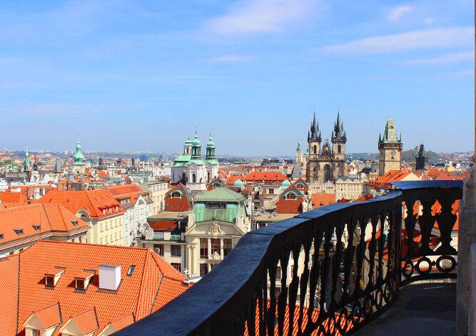 В Праге пал температурный рекорд 147-летней давности