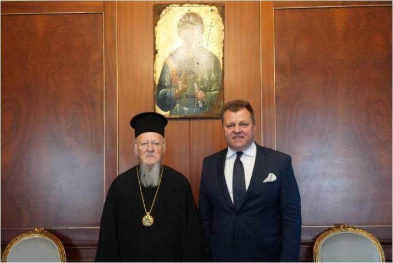 Комментарий Виленско-Литовской епархии по поводу встречи представителей правительства Литвы с Патриархом Константинопольским Варфоломеем