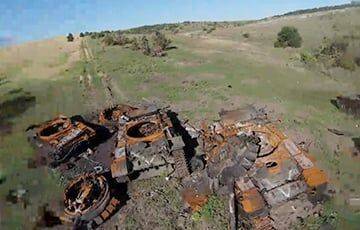 Под Богородичным украинские бойцы захватили очень редкий танк, который Россия выставляла на «танковый биатлон»