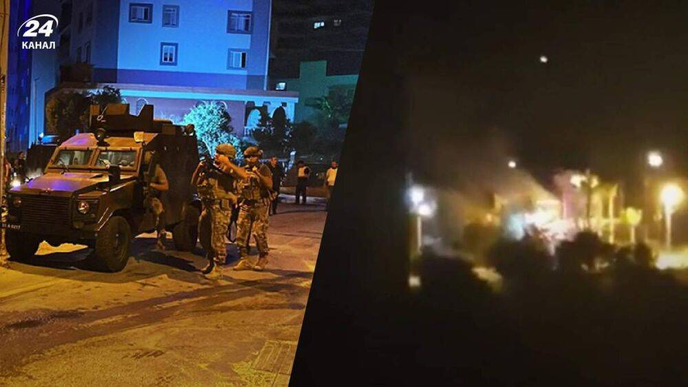Теракт в Турции: в городе Мерсин неизвестные атаковали с оружием и взрывчаткой отделение полиции
