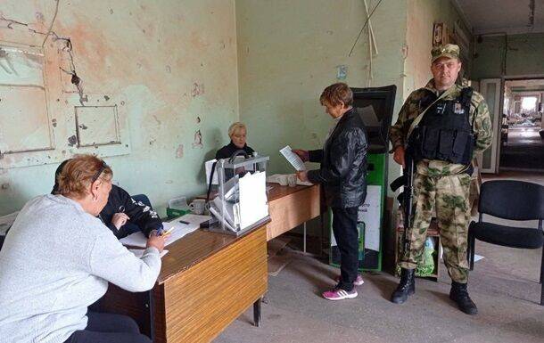 Российские оккупанты озвучили окончательные "результаты референдумов"