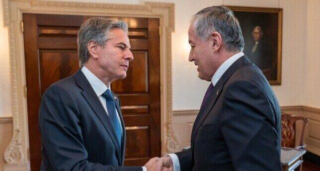 Глава МИД Таджикистана провел встречу с Государственным секретарем США